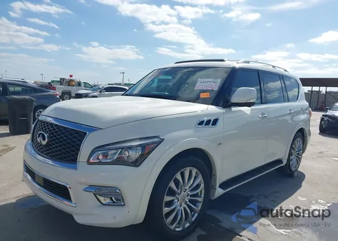 2015 Infiniti Qx80 from USA, damaged, VIN JN8AZ2NF1F9570309